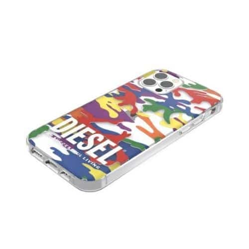 Diesel Clear Case Pride Camo AOP - Apple iPhone 12 / Pro - Πολύχρωμο 5