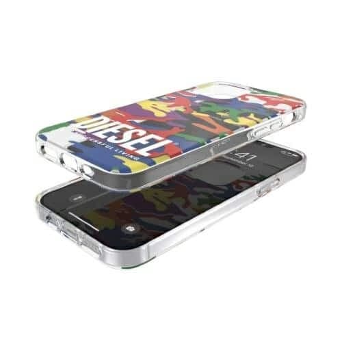 Diesel Clear Case Pride Camo AOP - Apple iPhone 12 / Pro - Πολύχρωμο 6