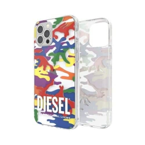 Diesel Clear Case Pride Camo AOP - Apple iPhone 12 / Pro - Πολύχρωμο 7