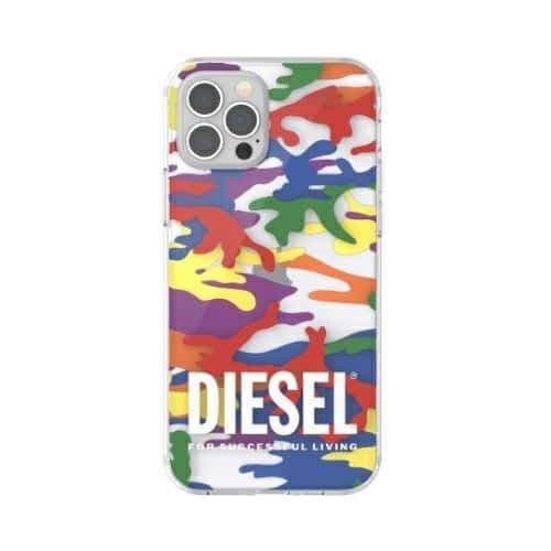 Diesel Clear Case Pride Camo AOP - Apple iPhone 12 Pro Max - Πολύχρωμο 2