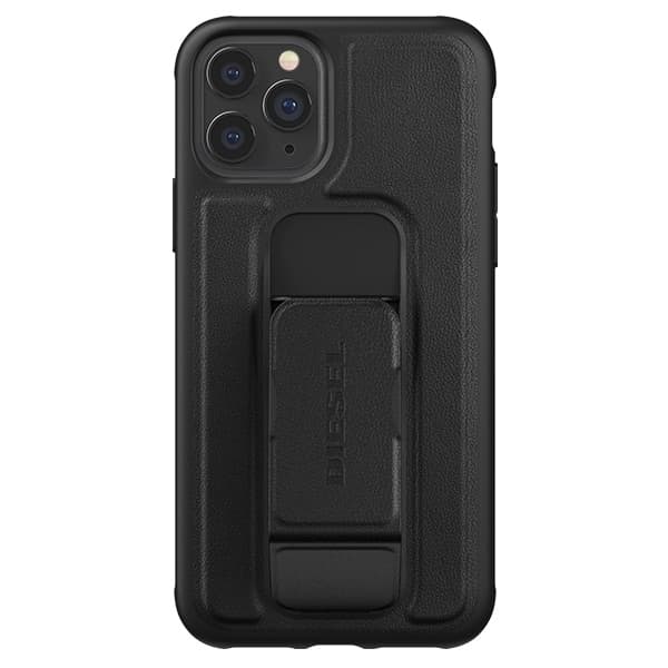 Diesel Grip Case Leather Look - Apple iPhone 12 / Pro - Μαύρο 3