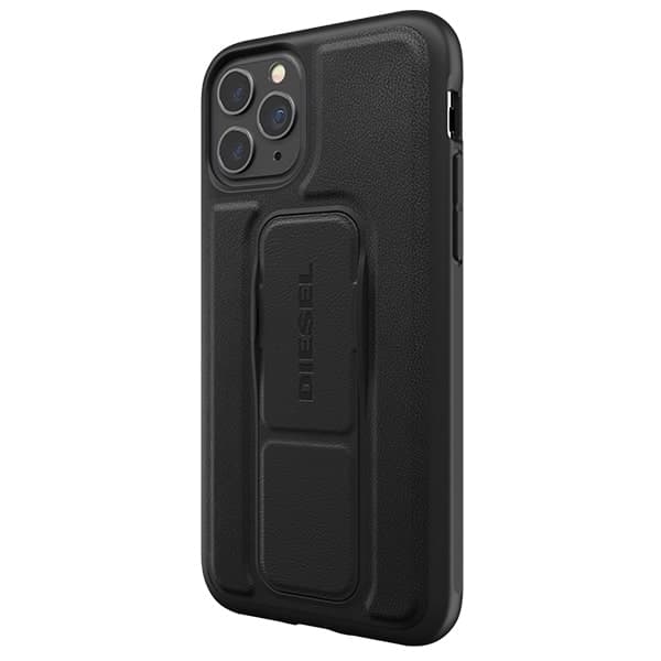 Diesel Grip Case Leather Look - Apple iPhone 12 / Pro - Μαύρο 4