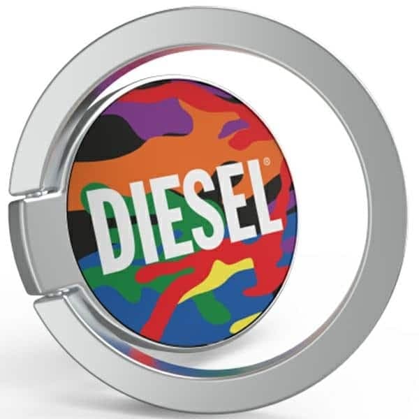 Diesel Πολύχρωμο Ring Stand Camo για τηλέφωνο 44336