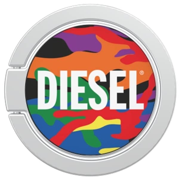 Diesel Πολύχρωμο Ring Stand Camo για τηλέφωνο 44336 2