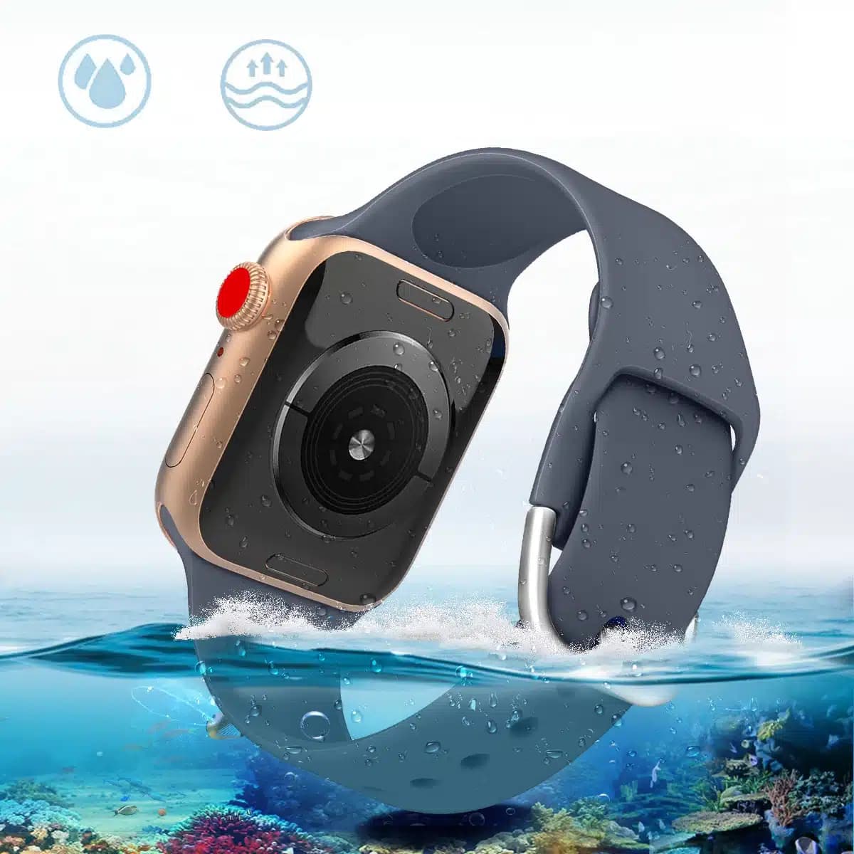 OEM APS - θήκη για Apple Watch Ultra - Κόκκινο 7