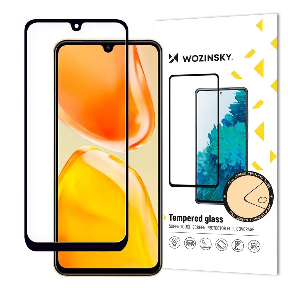 Wozinsky Full Glue Tempered Glass Vivo X80 Lite / V25 Full Screen with Frame Μαύρο (case friendly)