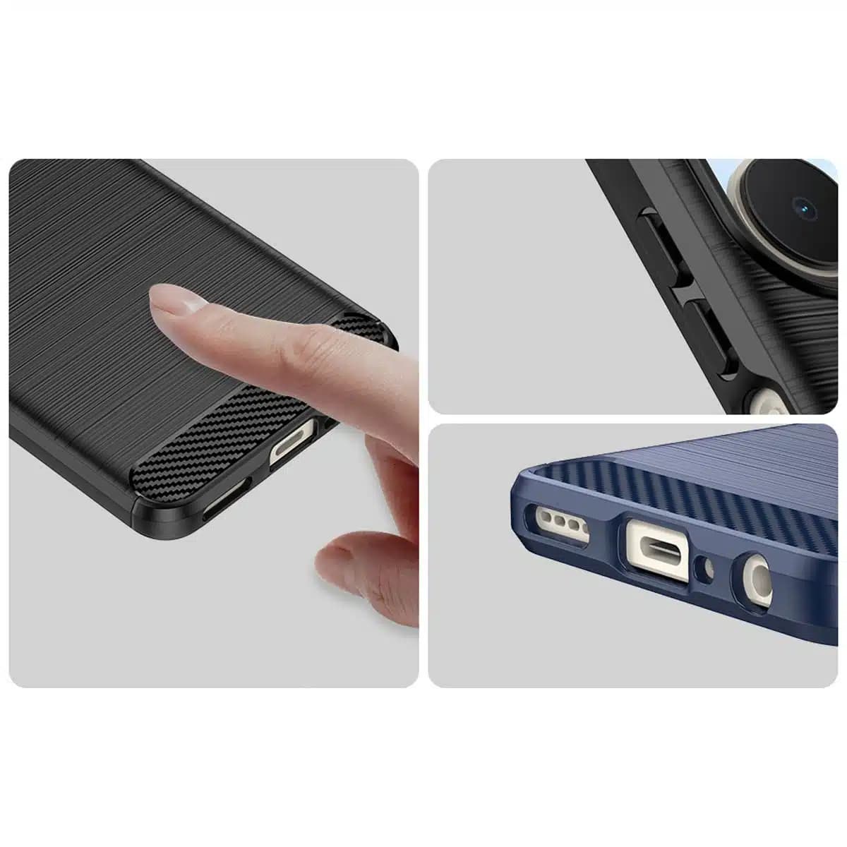 OEM Carbon Case - θήκη για Realme 10 - Μαύρο 11
