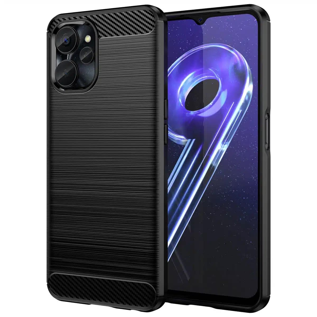 OEM Carbon Case - θήκη για Realme 10 5G / 9i - Μαύρο 2