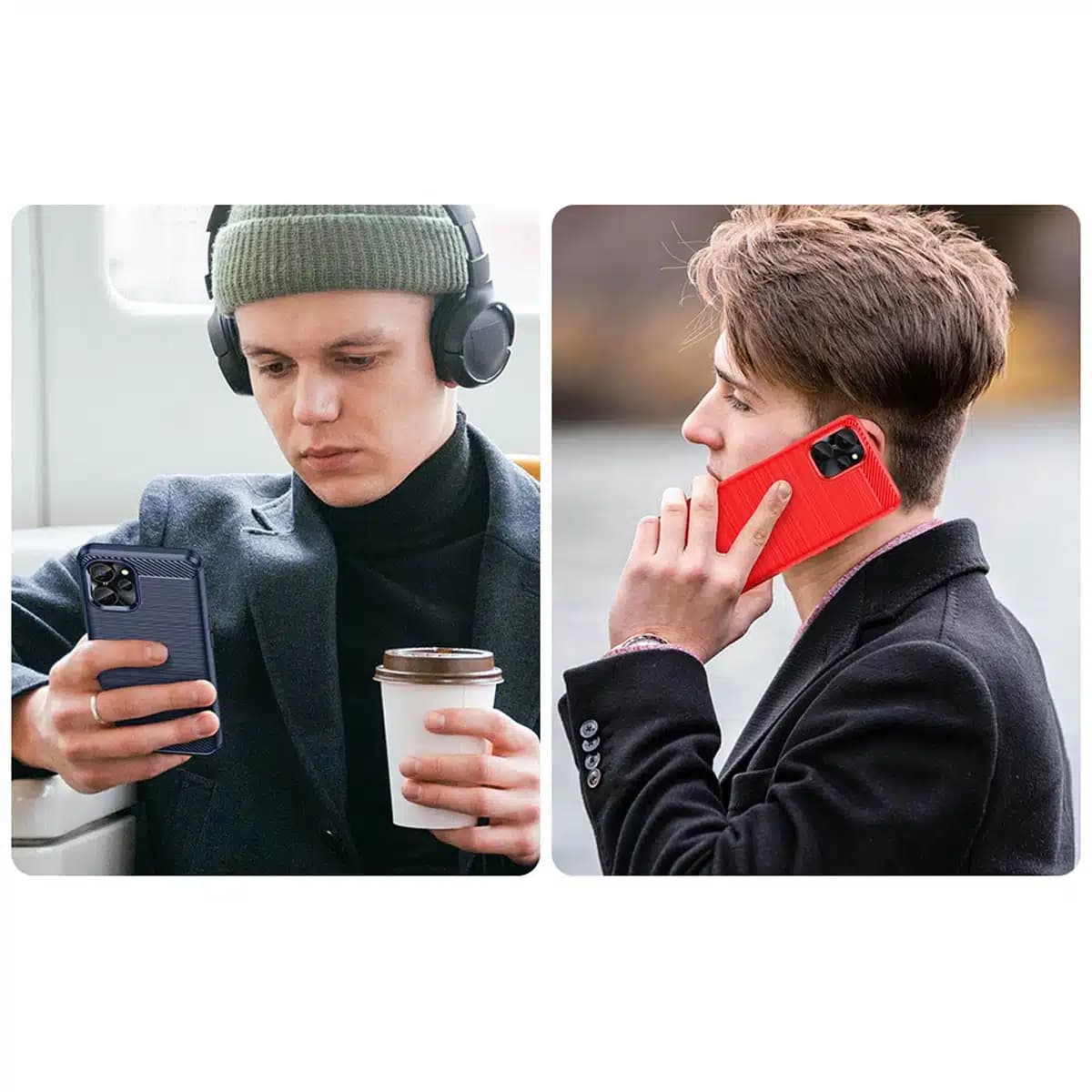 OEM Carbon Case - θήκη για Realme 10 5G / 9i - Μαύρο 10