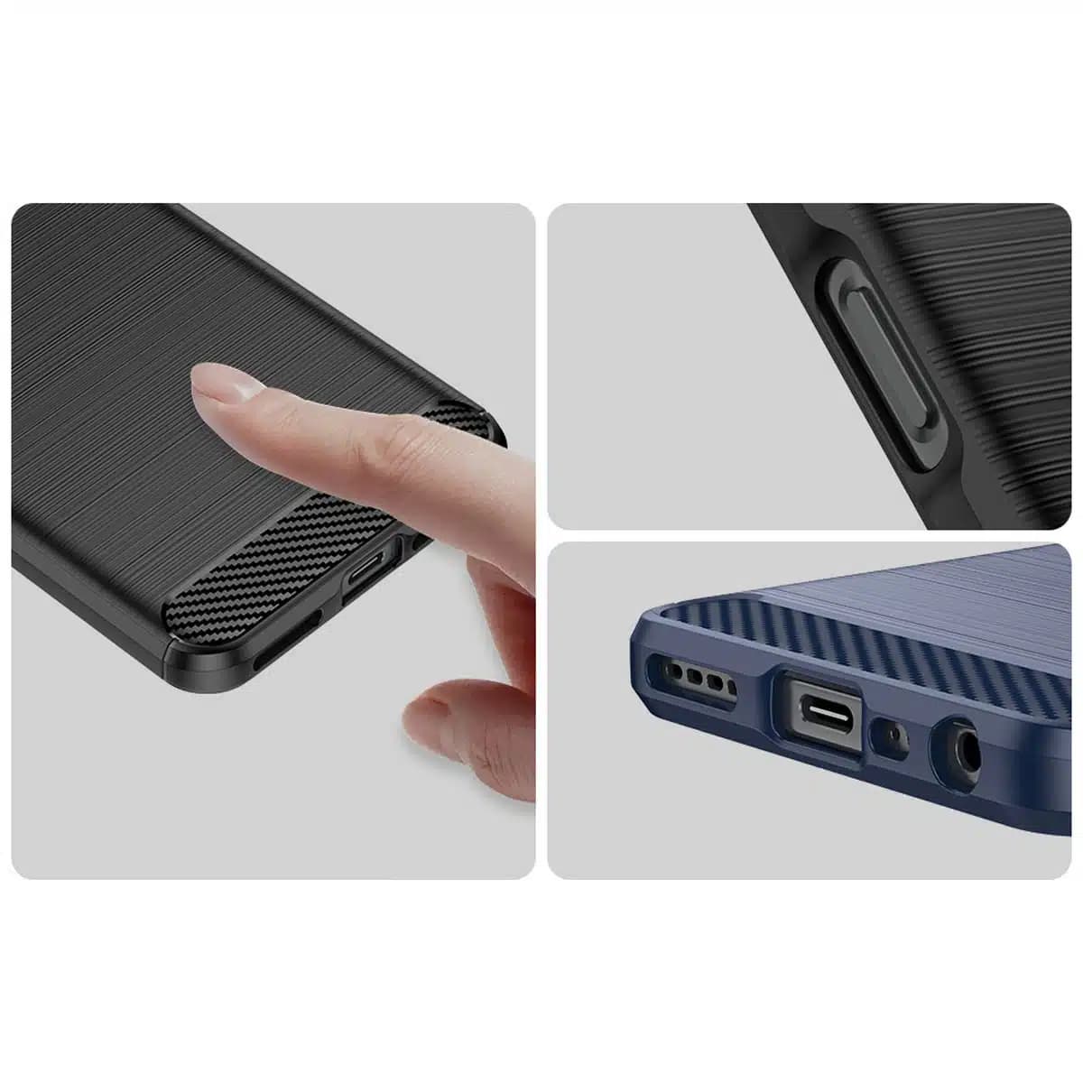 OEM Carbon Case - θήκη για Realme 10 5G / 9i - Μαύρο 11