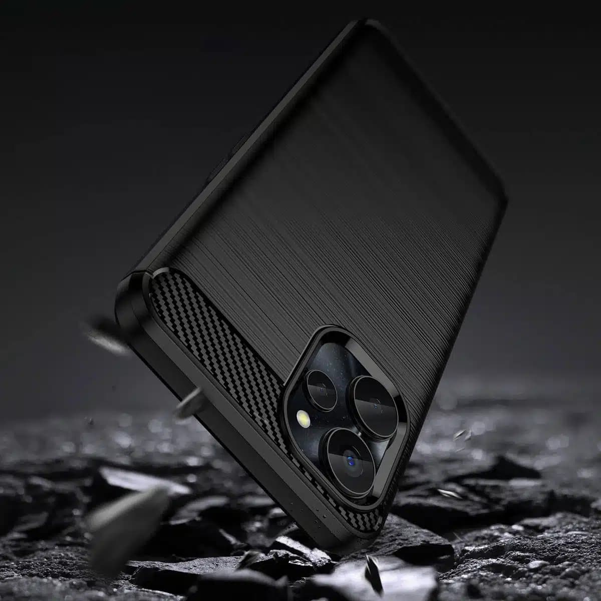 OEM Carbon Case - θήκη για Realme 10 5G / 9i - Μαύρο 4