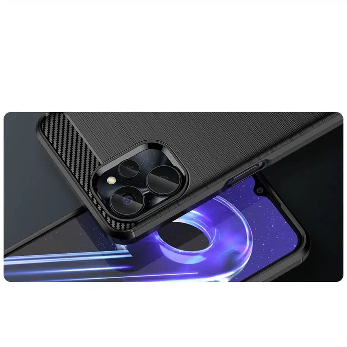 OEM Carbon Case - θήκη για Realme 10 5G / 9i - Μαύρο 9