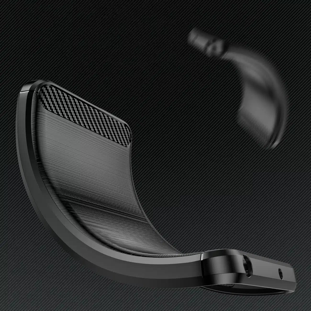 OEM Carbon Case - θήκη για Infinix Hot 12 Play NFC / - Μαύρο 4