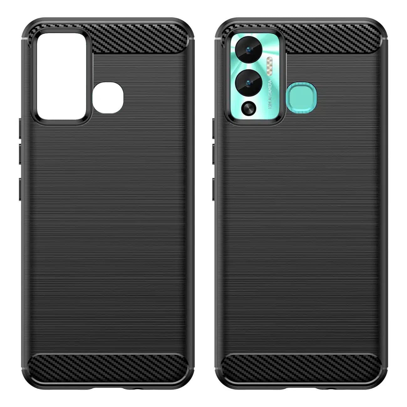 OEM Carbon Case - θήκη για Infinix Hot 12 Play NFC / - Μαύρο 8