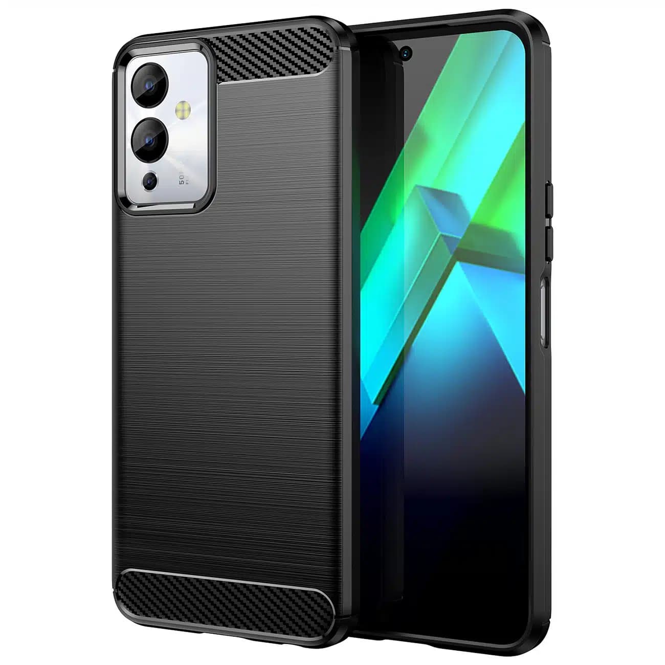 OEM Carbon Case - θήκη για Infinix Note 12i - Μαύρο