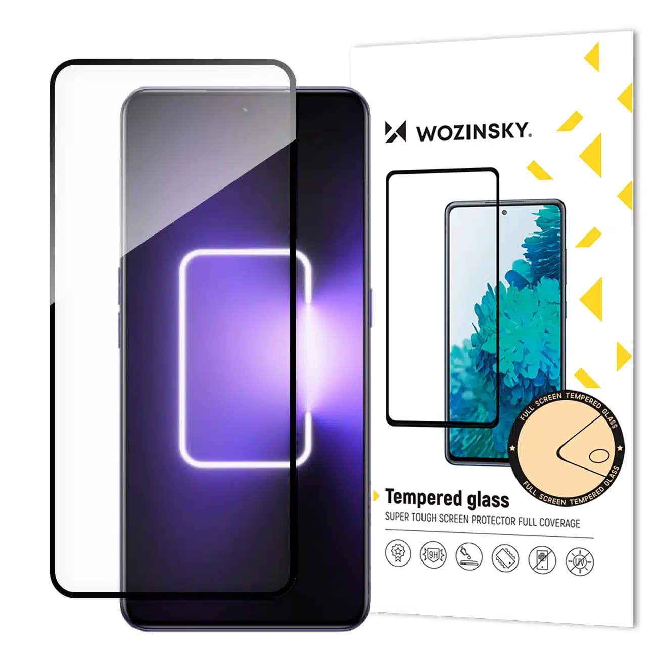 Wozinsky Wozinsky Full Glue Tempered Glass - θήκη για Realme GT Neo 5 / GT3 - Μαύρο
