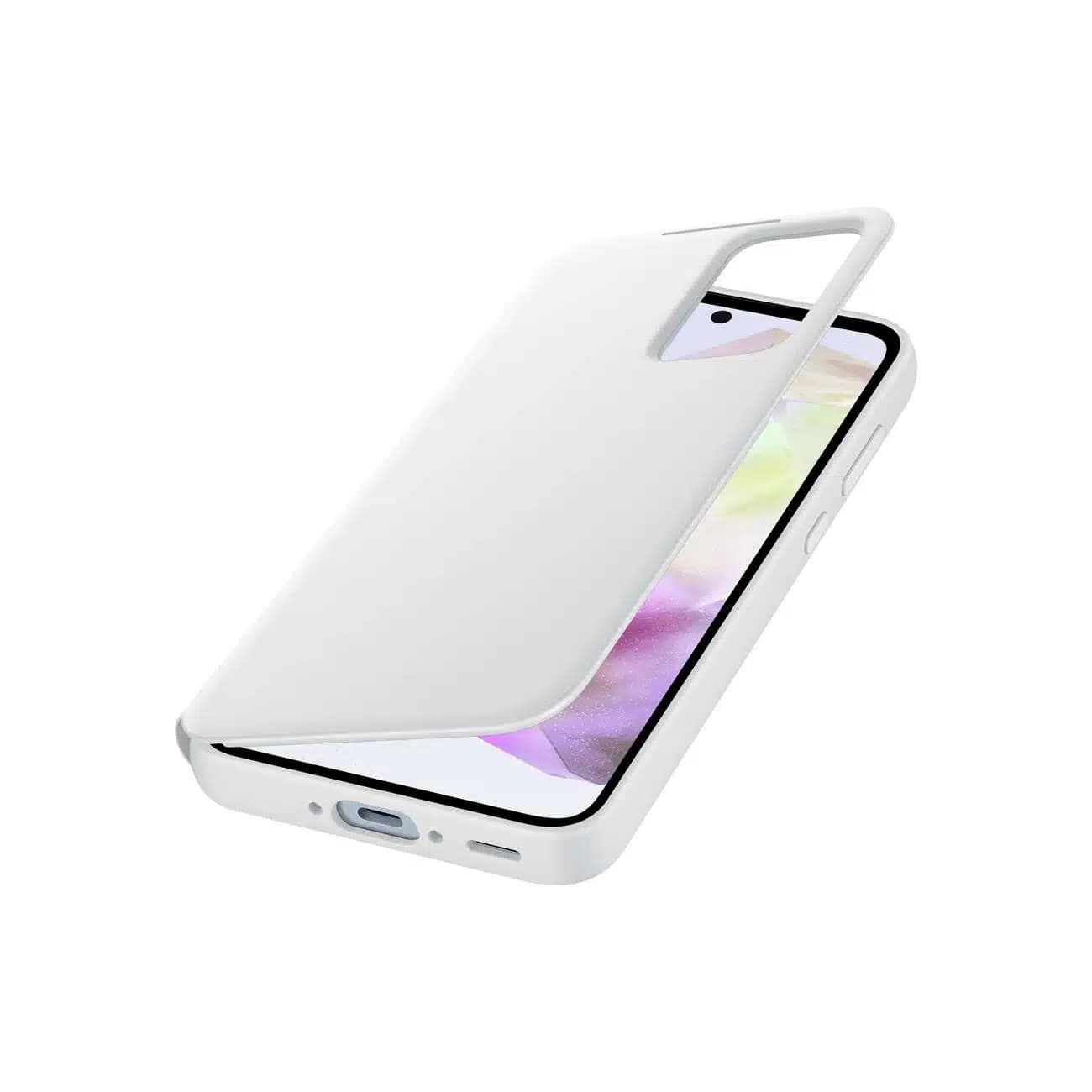 Samsung Smart View Wallet - θήκη για Samsung Galaxy A35 - Λευκό 4