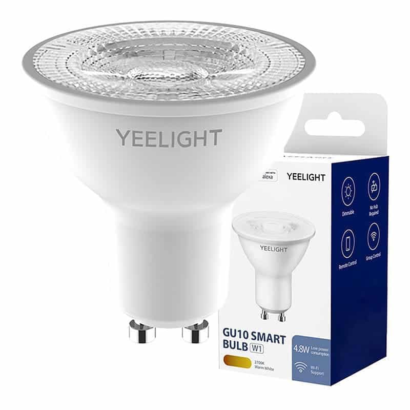Yeelight Smart ρυθμιζόμενη λάμπα W1 GU10 (Θερμό λευκό)