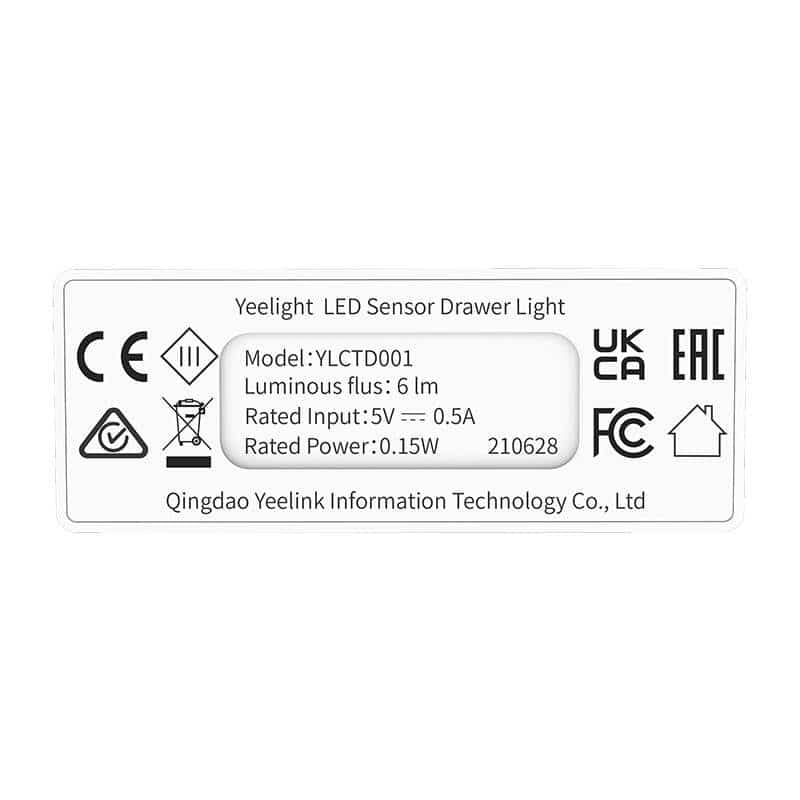 Yeelight Φως Ντουλάπας/Συρτατιού LED με αισθητήρα (4pcs) 5