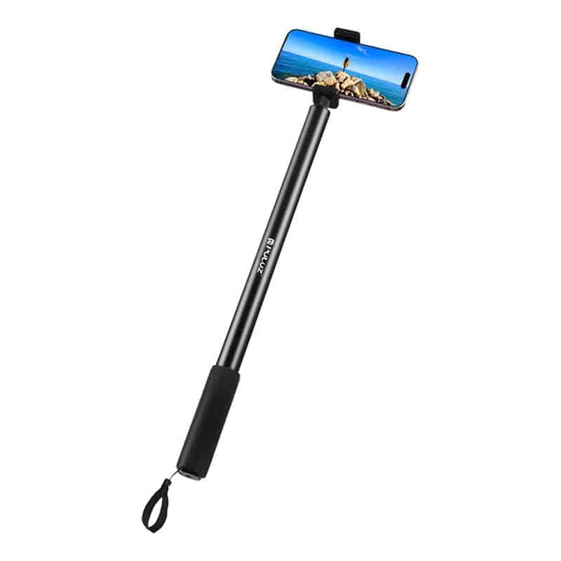 Μεταλλικό selfie stick 2 m PULUZ για Insta360 One RS/X2/X3 (μαύρο)