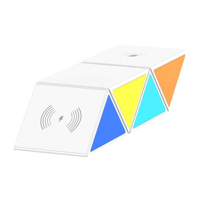 Ασύρματος φορτιστής Budi 4600, 4σε1, MagSafe, 15W (λευκός) 4