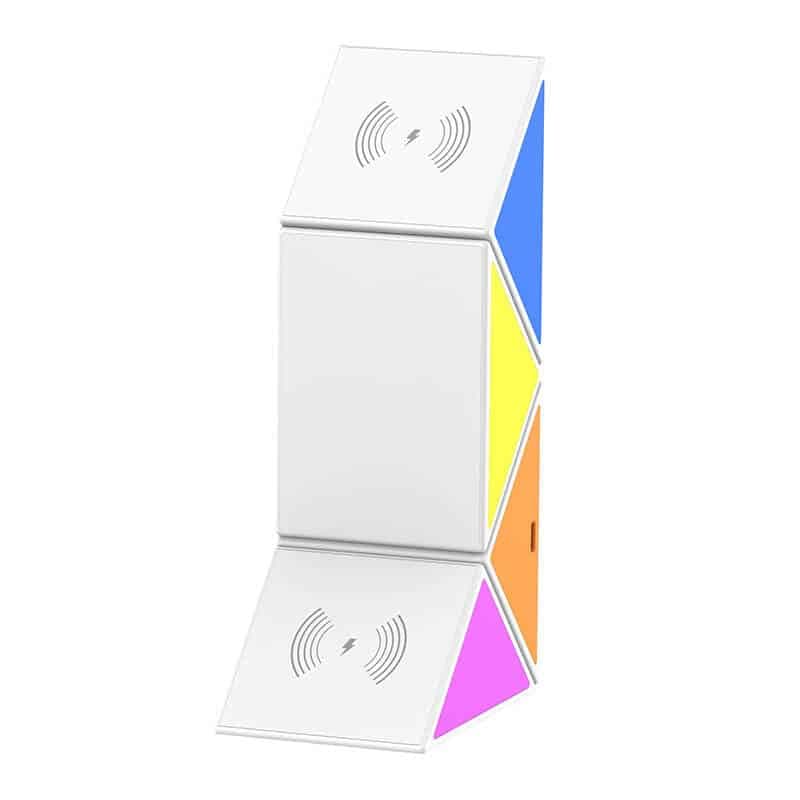 Ασύρματος φορτιστής Budi 4600, 4σε1, MagSafe, 15W (λευκός) 6