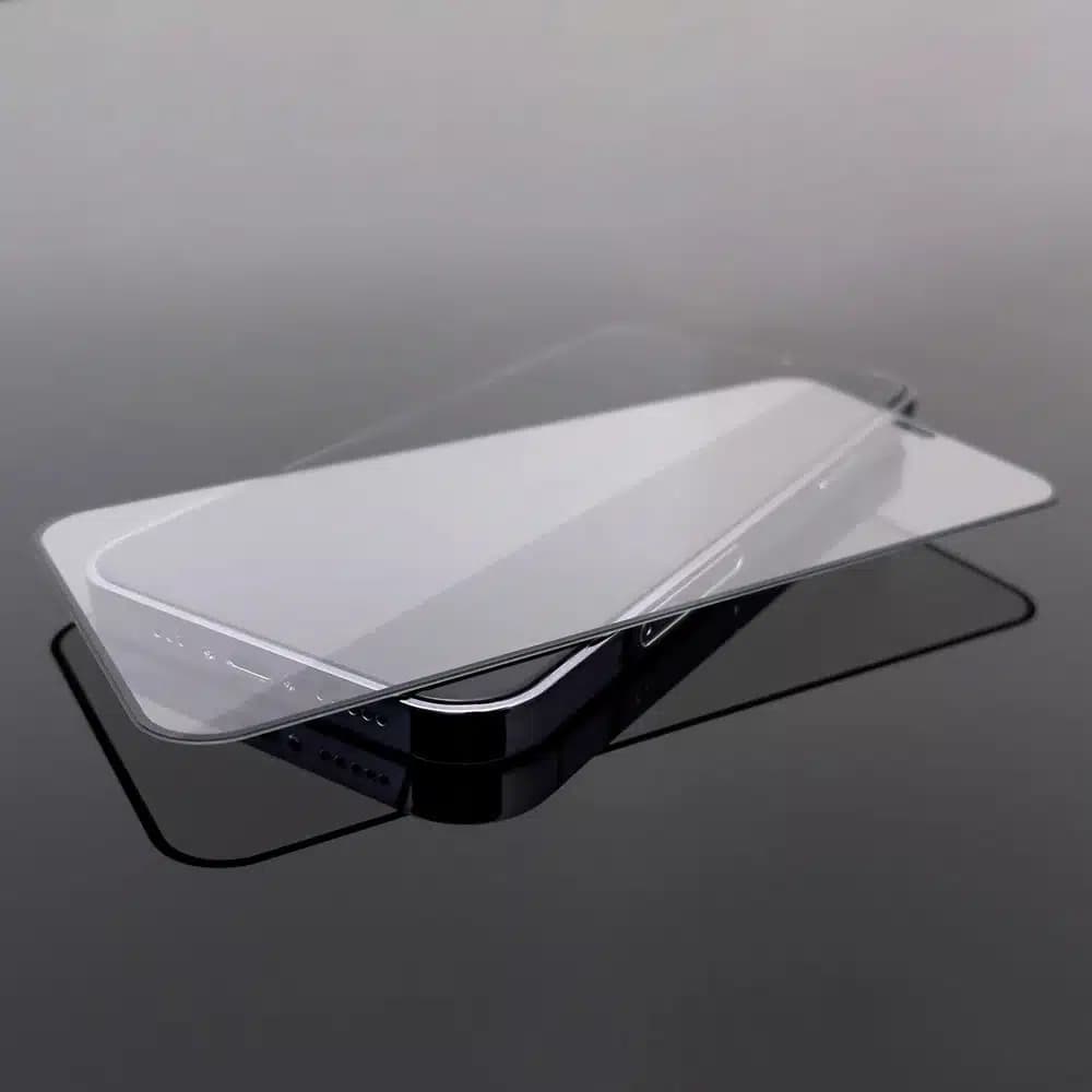 Wozinsky super tough full glue tempered glass full screen with frame case friendly Apple iPhone xr / iPhone 11 Μαύρο 2