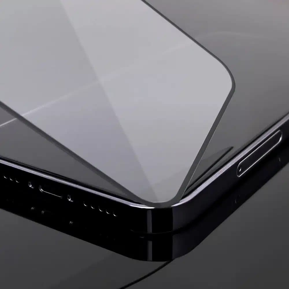 Wozinsky super tough full glue tempered glass full screen with frame case friendly Apple iPhone xr / iPhone 11 Μαύρο 3