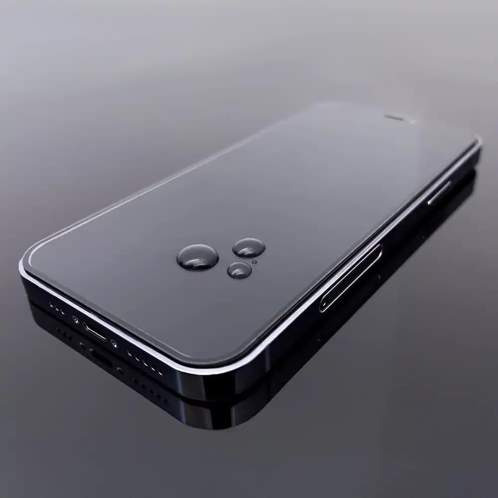 Wozinsky super tough full glue tempered glass full screen with frame case friendly Apple iPhone xr / iPhone 11 Μαύρο 8