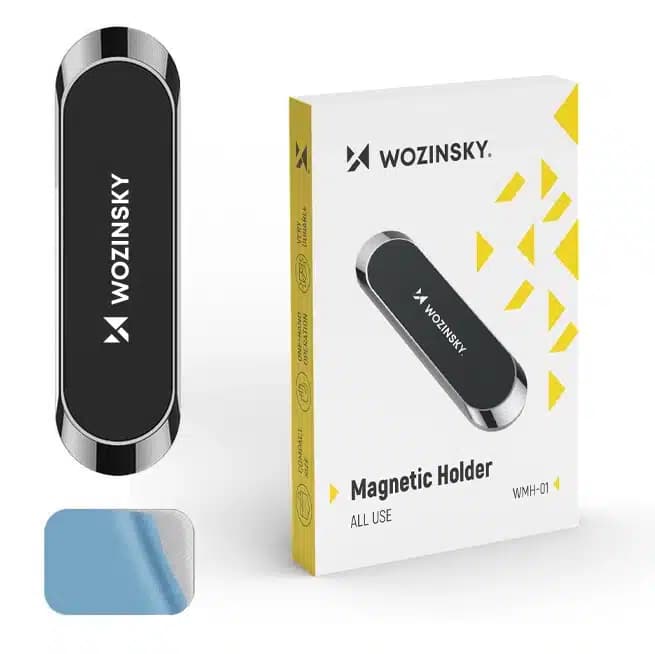 Wozinsky Magnetic Dashboard Mount Adhesive Μαύρο (WMH-01)