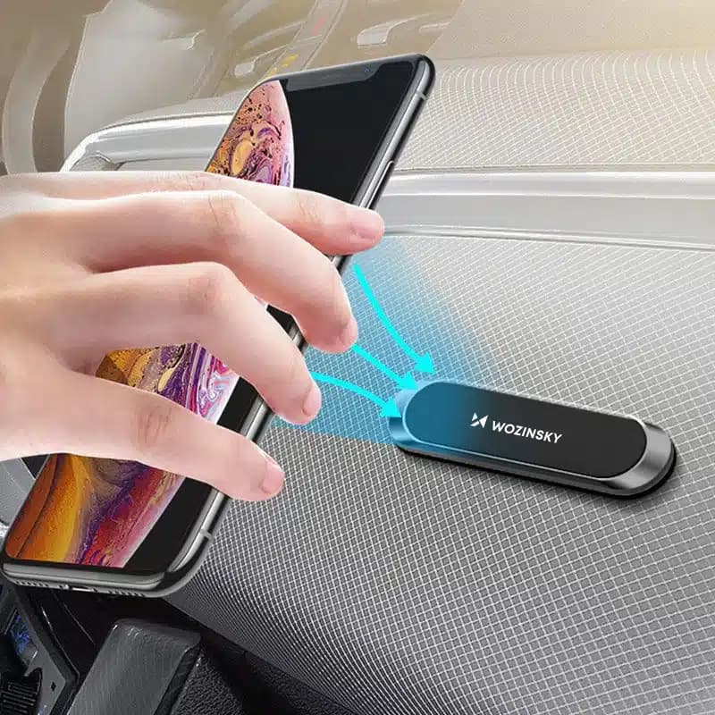 Wozinsky Magnetic Dashboard Mount Adhesive Μαύρο (WMH-01) 2
