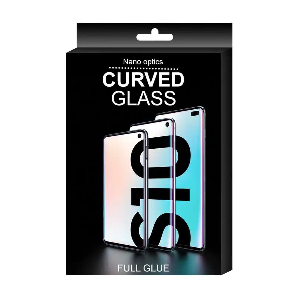 3D Edge Nano Flexi Glass Hybrid Full Screen Protector with frame for Samsung Galaxy S21 Ultra 5G Διαφανές 18
