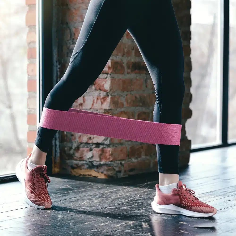 Wozinsky Set of 3x Fabric Resistance Bands Resistance Mini Band for Yoga Crossfit Fitness (WFB-01) 5