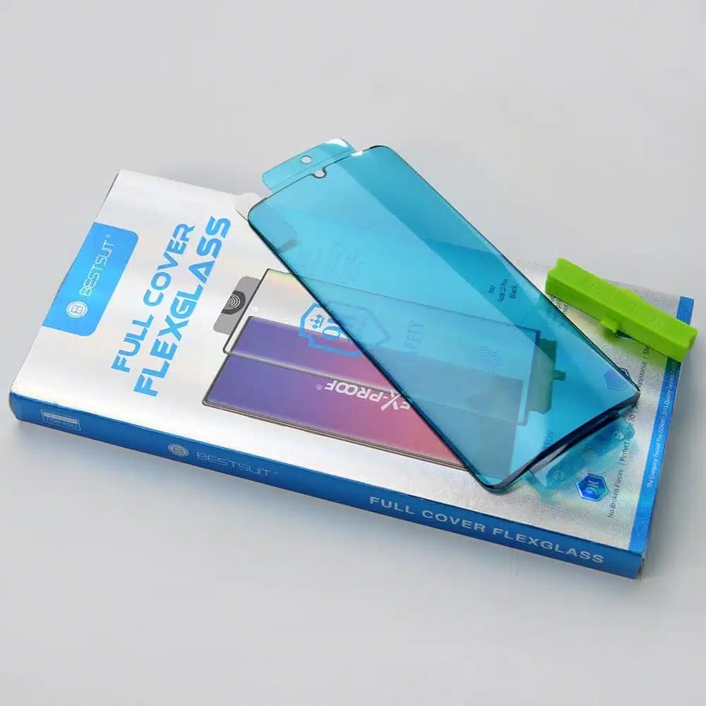 3D Edge Nano Flexi Glass Hybrid Full Screen Protector with frame for Xiaomi Mi 11 Διαφανές 15