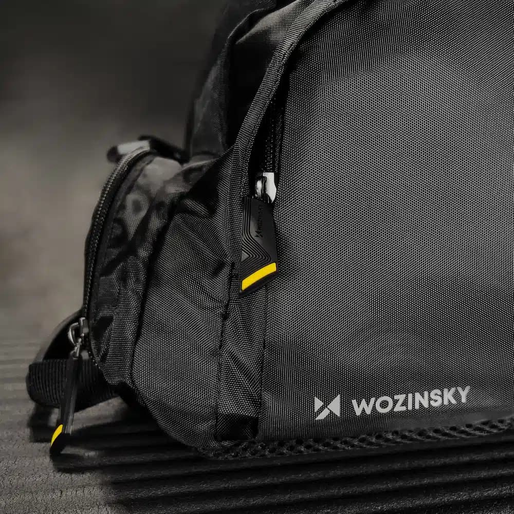 Wozinsky Travel Sports τσάντα Backpack Hand Luggage τσάντα 40x20x25 cm for Airplane Μαύρο (WSB-B01) 20
