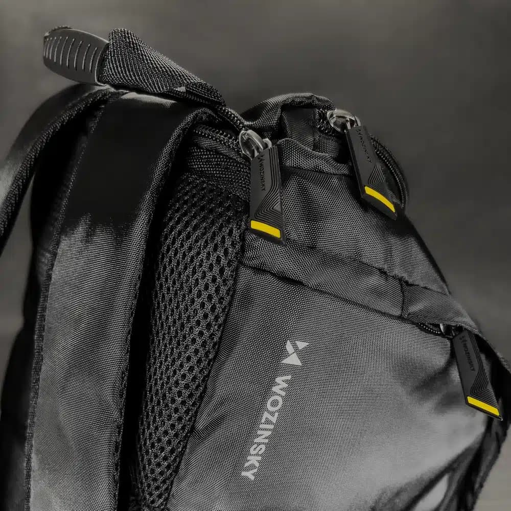 Wozinsky Travel Sports τσάντα Backpack Hand Luggage τσάντα 40x20x25 cm for Airplane Μαύρο (WSB-B01) 21