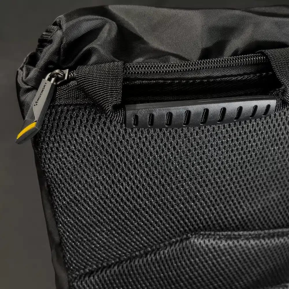 Wozinsky Travel Sports τσάντα Backpack Hand Luggage τσάντα 40x20x25 cm for Airplane Μαύρο (WSB-B01) 26