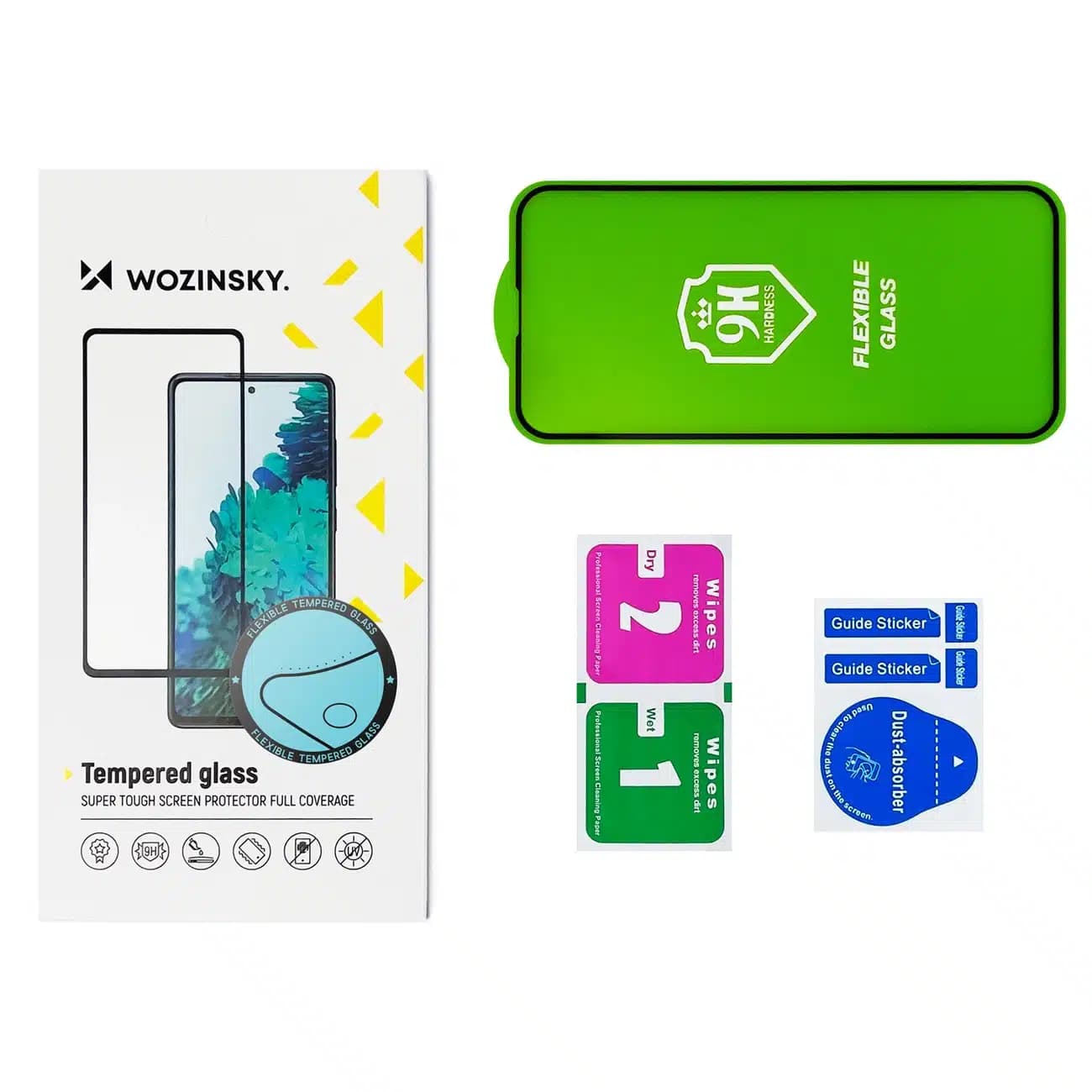 Full Cover Flexi Nano Glass Film Tempered Glass with Moto G60s Frame 9