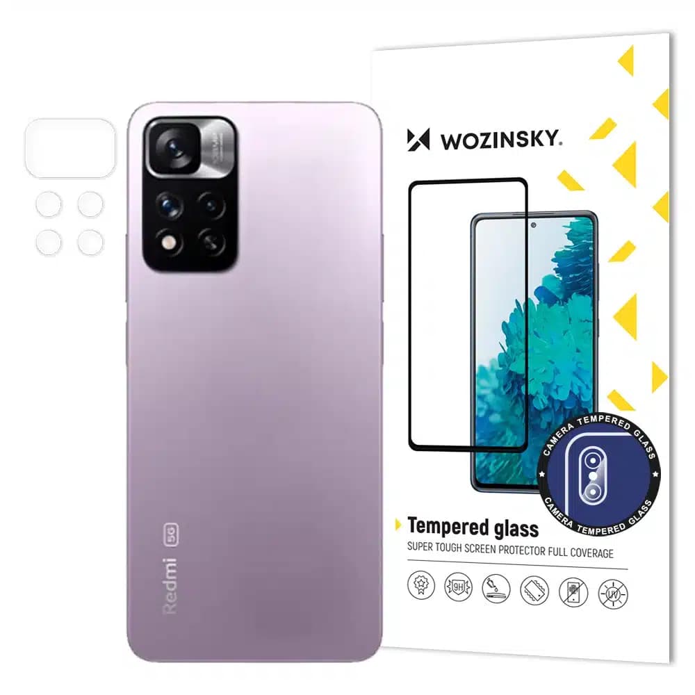 Wozinsky Kάμερα Glass 9H Full Kάμερα Tempered Glass for Xiaomi Redmi Note 11 Pro+ Kάμερα