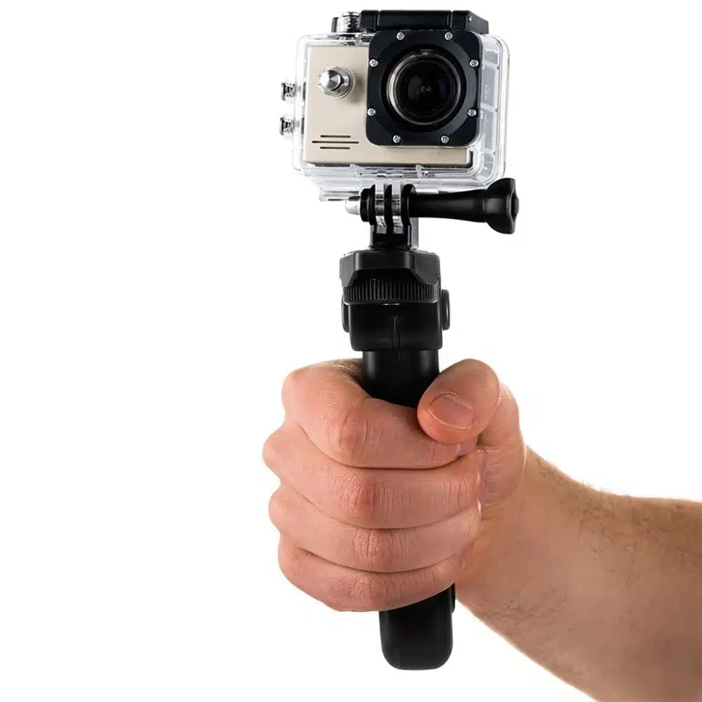 Mount with a mini tripod for GoPro SJCAM action cameras Μαύρο 2