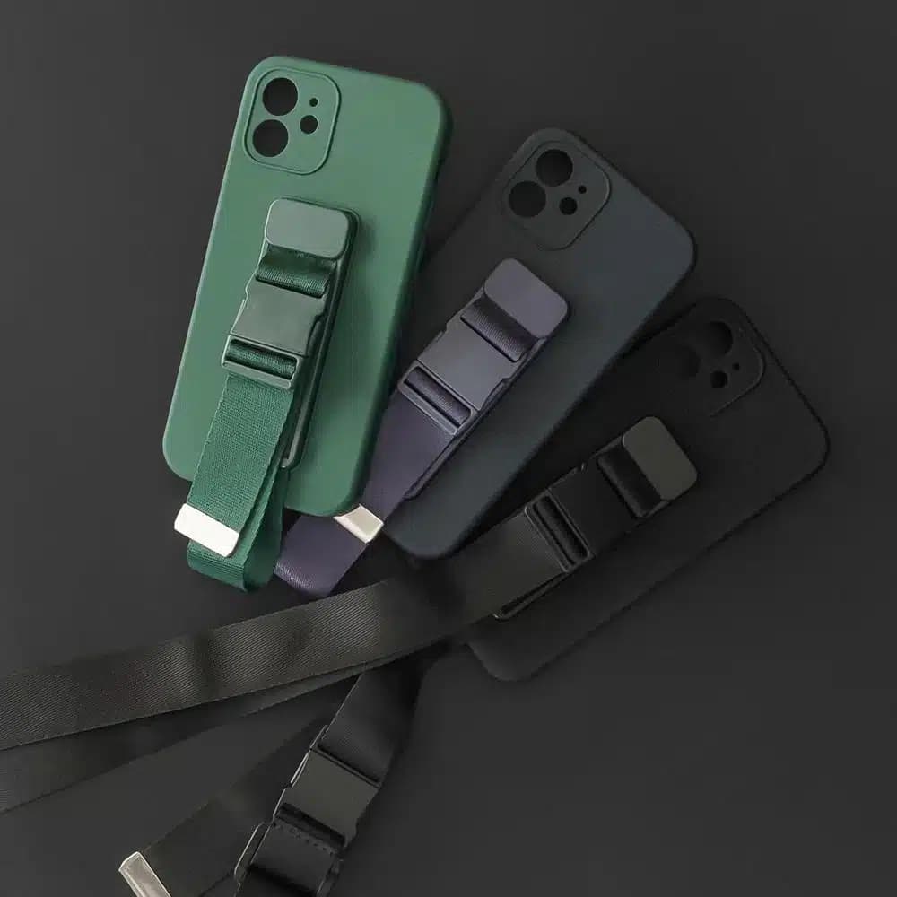 OEM Θήκη Σχοινιού - θήκη για Xiaomi Redmi Note 11 Pro - Μαύρο 13