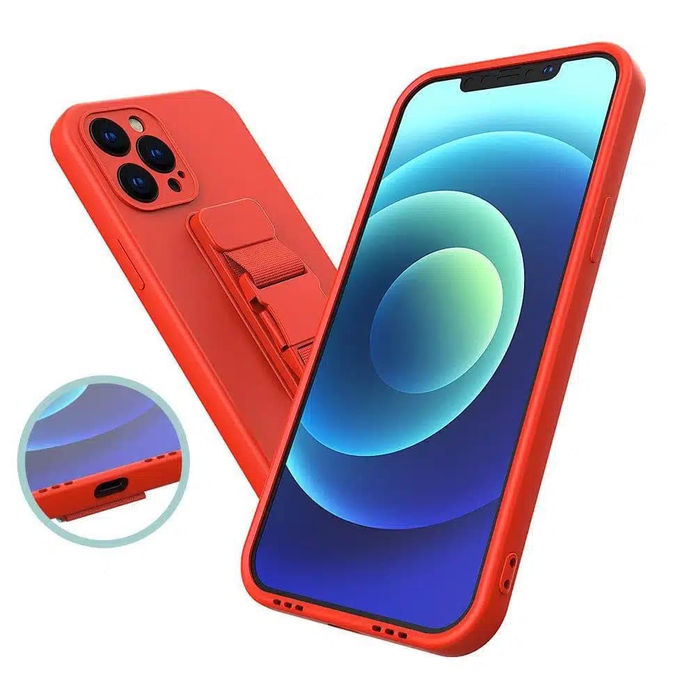 OEM Θήκη Σχοινιού - θήκη για Xiaomi Redmi Note 11 Pro - Μαύρο 3