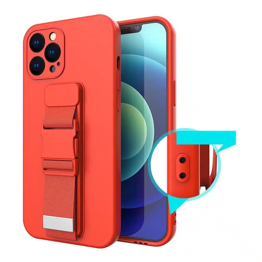 OEM Θήκη Σχοινιού - θήκη για Xiaomi Redmi Note 11 Pro - Μαύρο 9
