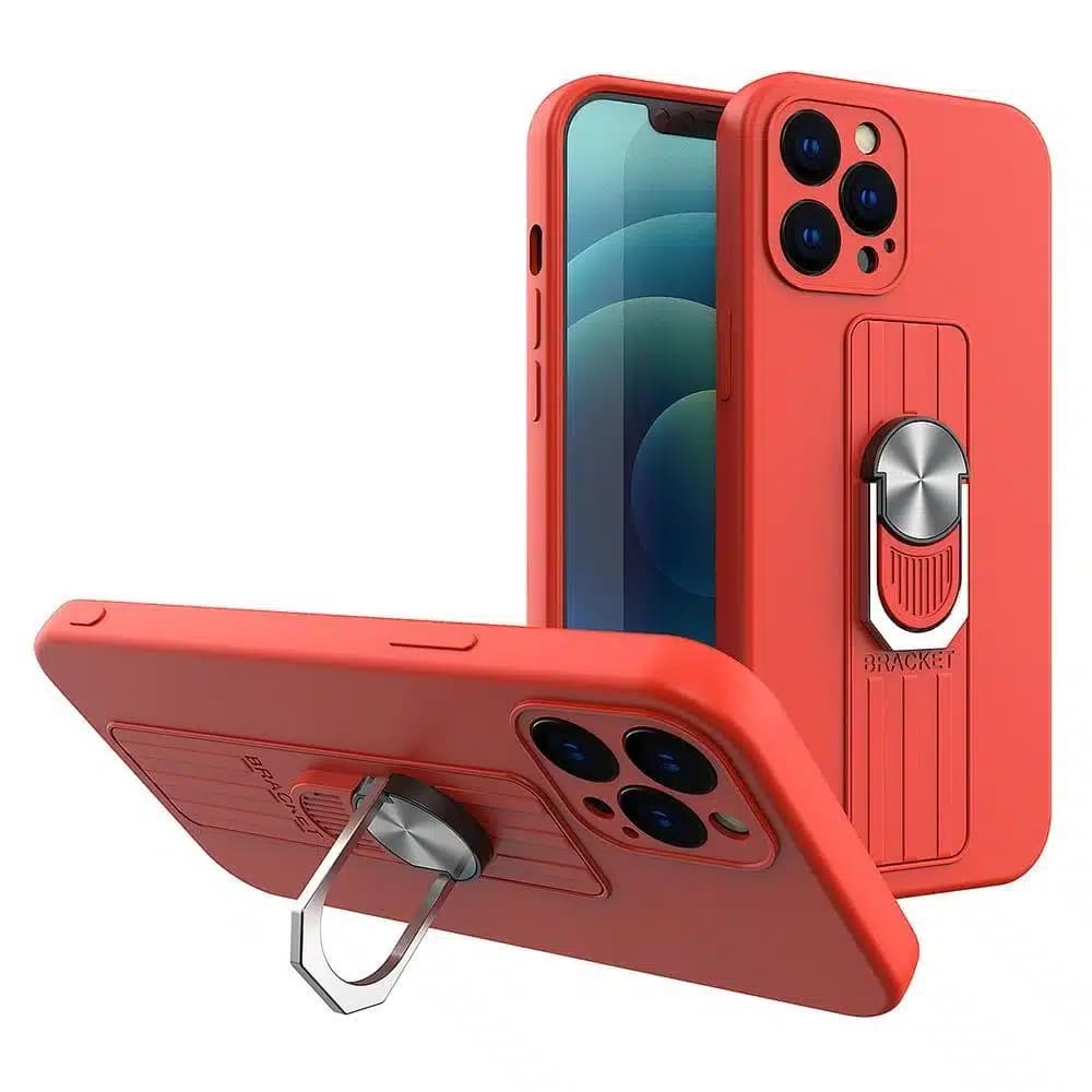 OEM Ring Case - θήκη για Xiaomi Poco M4 Pro - Κόκκινο