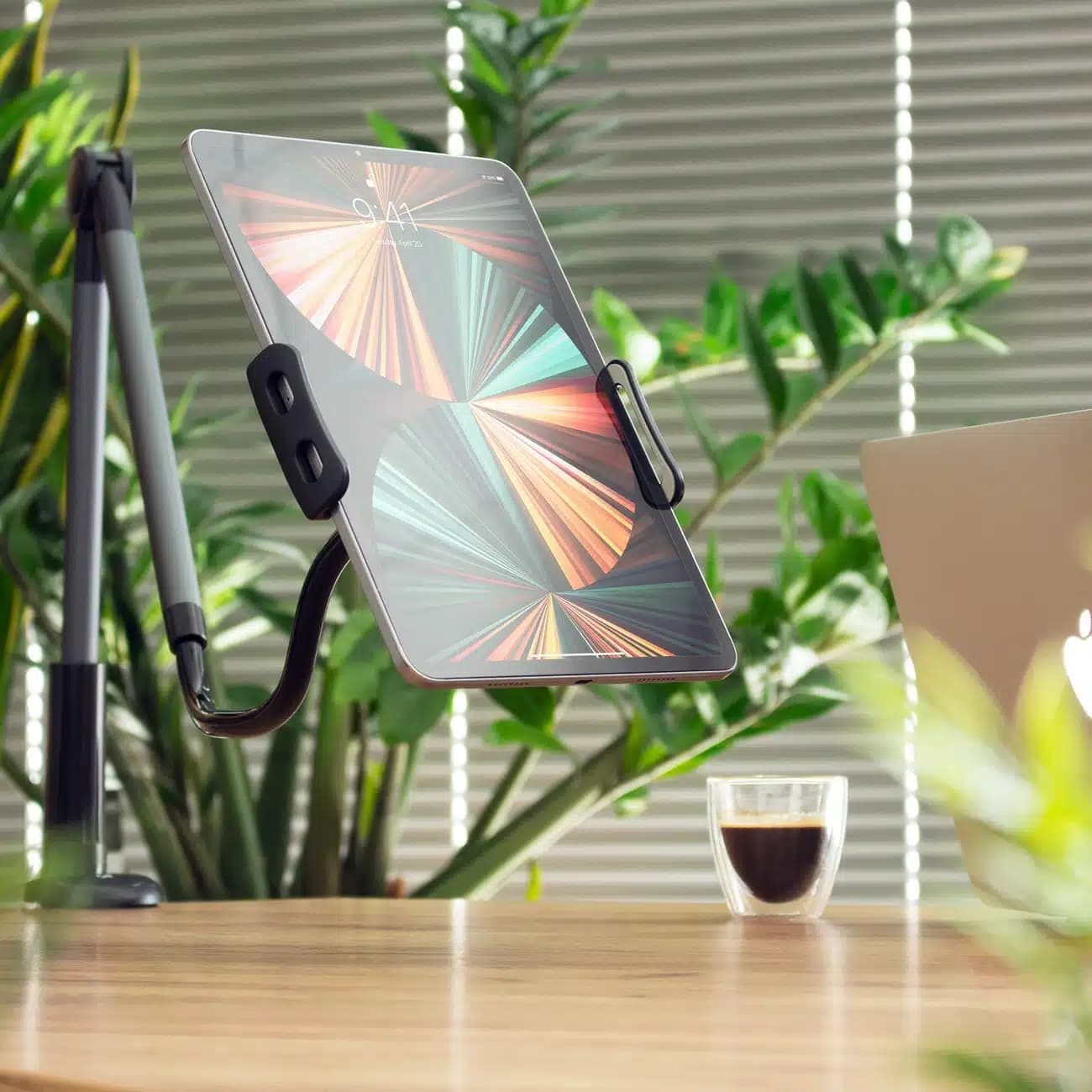 Wozinsky long flexible phone and tablet holder Μαύρο (WTHBK5) 12