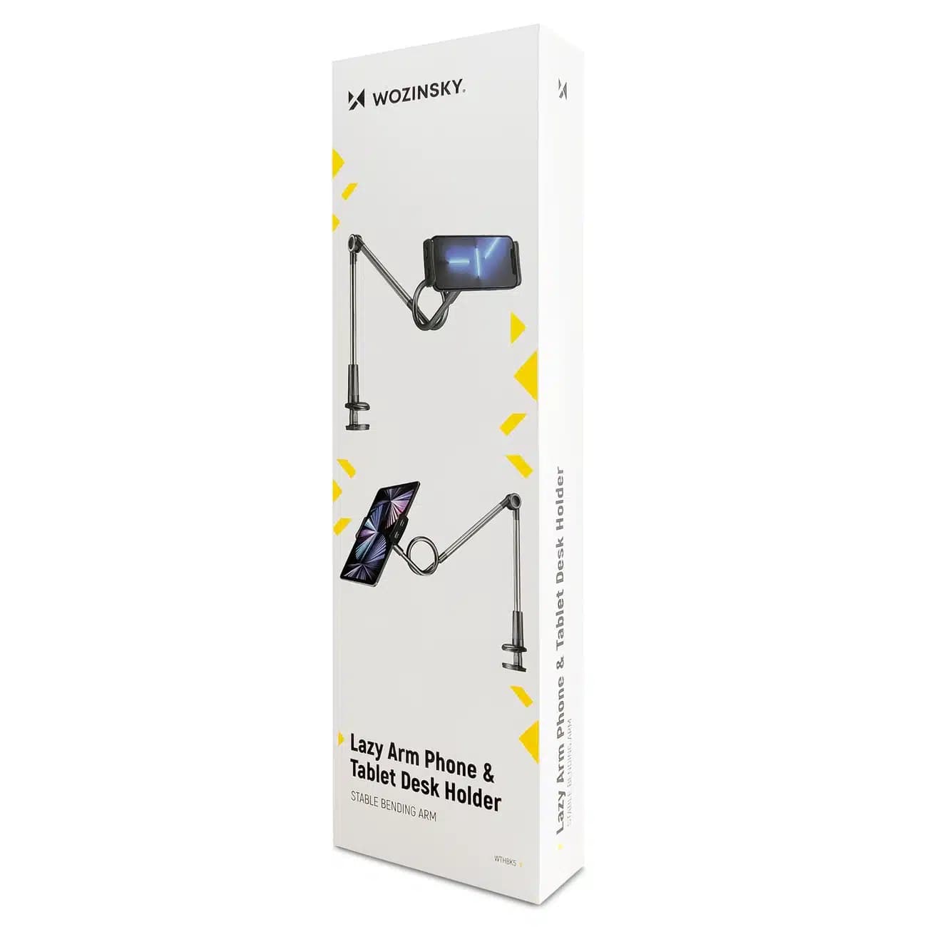 Wozinsky long flexible phone and tablet holder Μαύρο (WTHBK5) 4