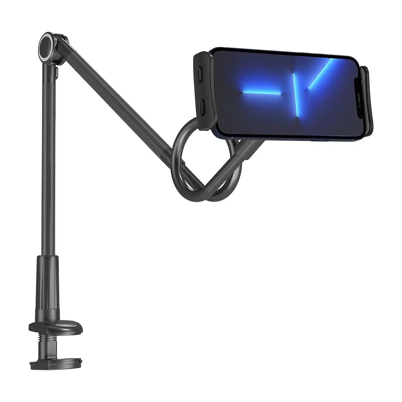 Wozinsky long flexible phone and tablet holder Μαύρο (WTHBK5)