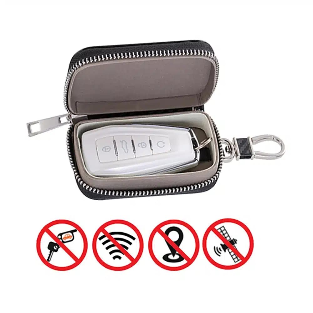 Anti-theft θήκη για car keys blocking radio waves Faraday Box Faraday cage Μαύρο