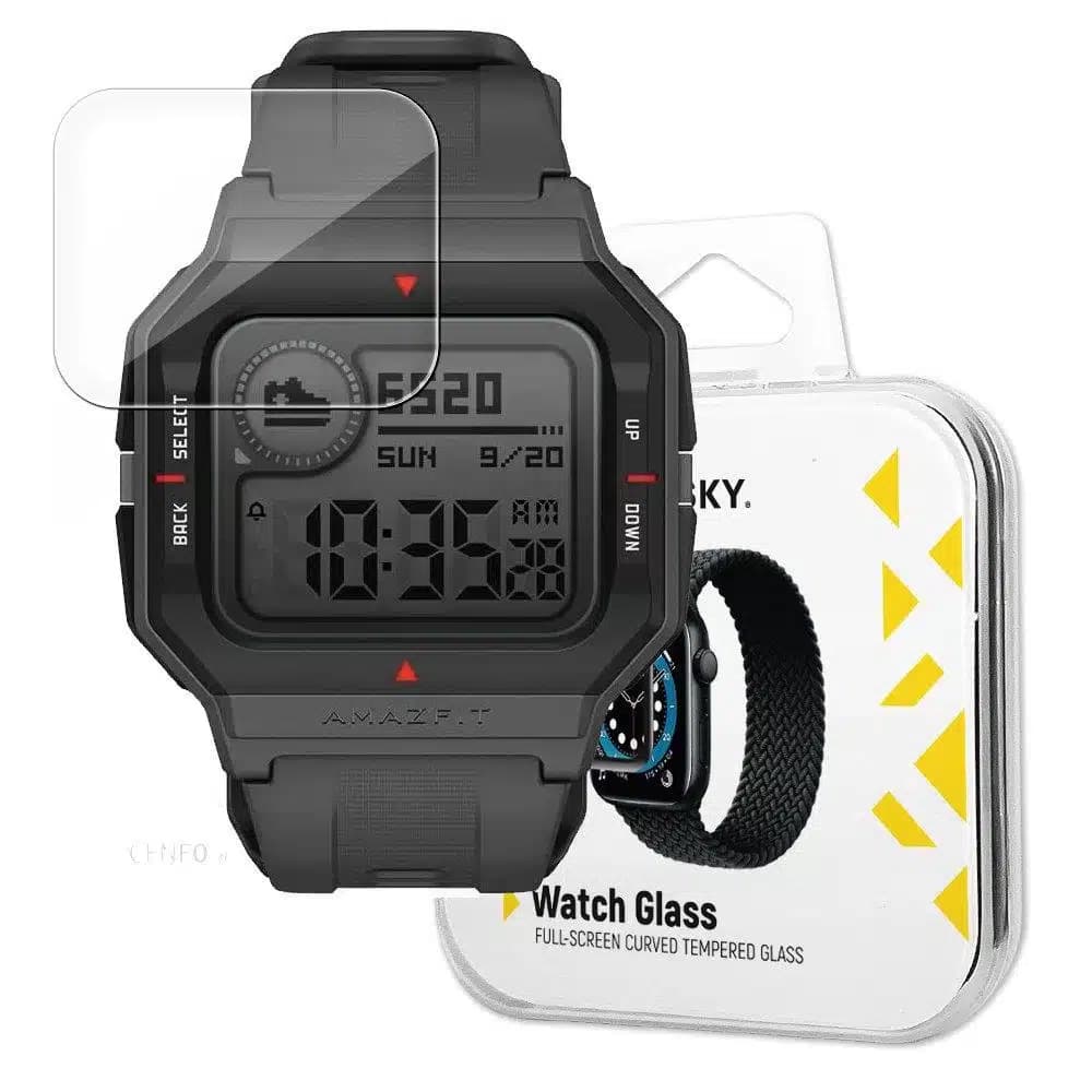 Wozinsky Watch Glass Hybrid Glass for Xiaomi Amazfit Neo Μαύρο