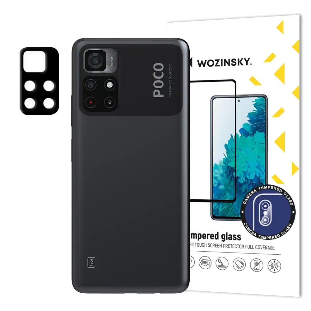 Wozinsky Full Kάμερα Glass 9H Full Kάμερα Tempered Glass for Xiaomi Poco M4 Pro 5G Kάμερα
